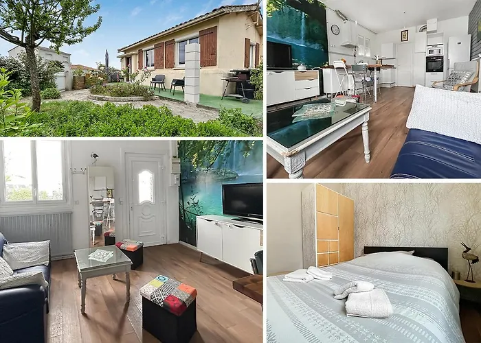 Appartement Maison Avec Jardin, A 1km Des Plages *